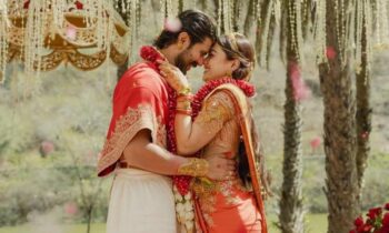 Rashmika Mandanna, Vijay Deverakonda Mark Beginning Of Married Life With Satyanarayana Puja Rashmika Mandanna, Vijay Deverakonda Mark Beginning Of Married Life With Satyanarayana Puja