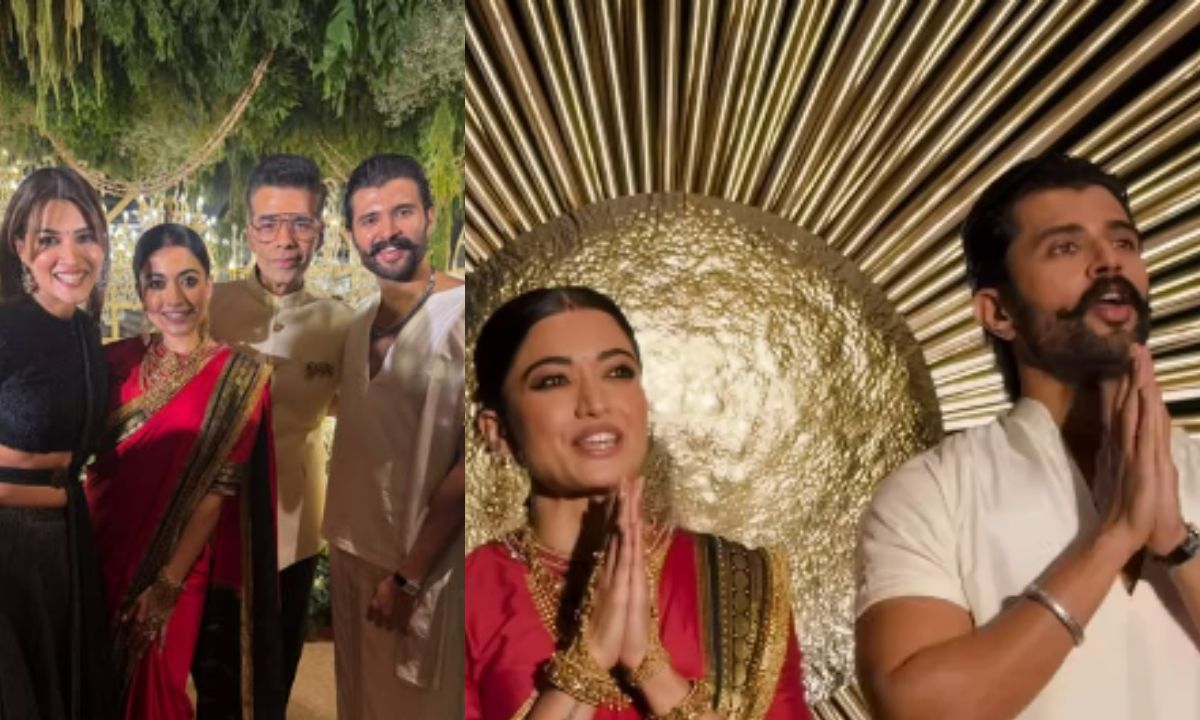 Kriti Sanon Had A Blast At Cocktail 2 Co-Star Rashmika Mandanna, Vijay Deverakonda’s Reception. These Pics Are Proof!