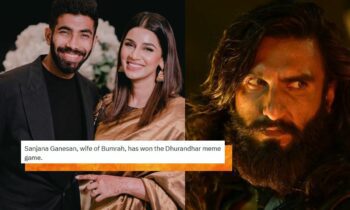 Sanjana Ganesan Uses Dhurandhar 2 Dialogue To Shut Down Jasprit Bumrah’s Boys Night Plans. Hilarious!