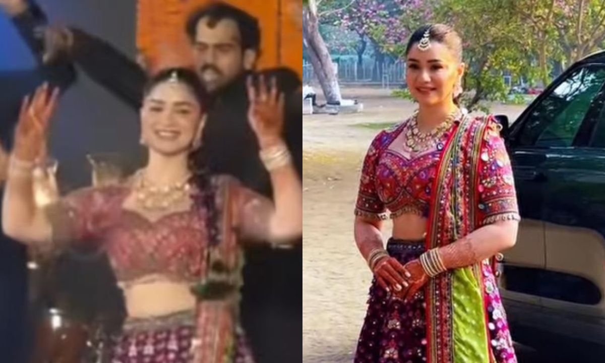 Sara Tendulkar Steals The Show With Dance Performance At Brother Arjun’s Mehndi Ceremony!