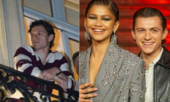 Tom Holland Supports Zendaya At The Drama Premiere From His Balcony, Pic Wins Hearts On The Internet! Tom Holland Supports Zendaya At The Drama Premiere From His Balcony, Pic Wins Hearts On The Internet!