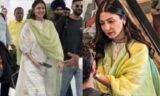 You Won’t Believe The Price Of Anushka Sharma’s Viral Kurta Set From Her Visit To Premanand Ji Maharaj!