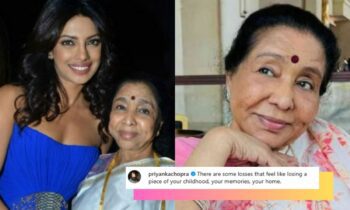 Priyanka Chopra Pays Final Tribute To Singer Asha Bhosle With This Emotional Note. See Here
