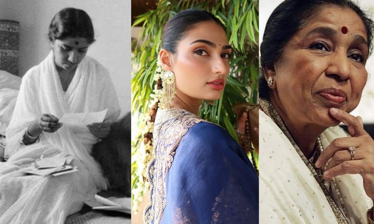 Athiya Shetty Faces Netizens’ Wrath For Posting Lata Mangeshkar’s Pic After Asha Bhosle’s Death. Umm Okay! Athiya Shetty Faces Netizens’ Wrath For Posting Lata Mangeshkar’s Pic After Asha Bhosle’s Death. Umm Okay!