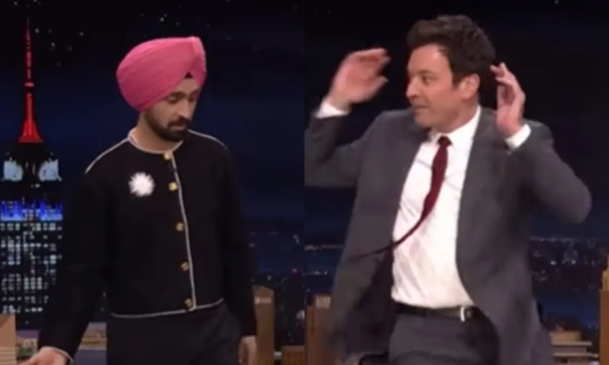 Diljit Dosanjh Gives Bhangra Lessons To Talk Show Host Jimmy Fallon. You Can’t Miss THIS Video!