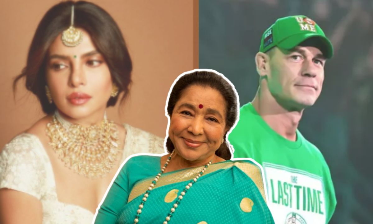 John Cena Pays Tribute To Singer Asha Bhosle, Priyanka Chopra Reacts!