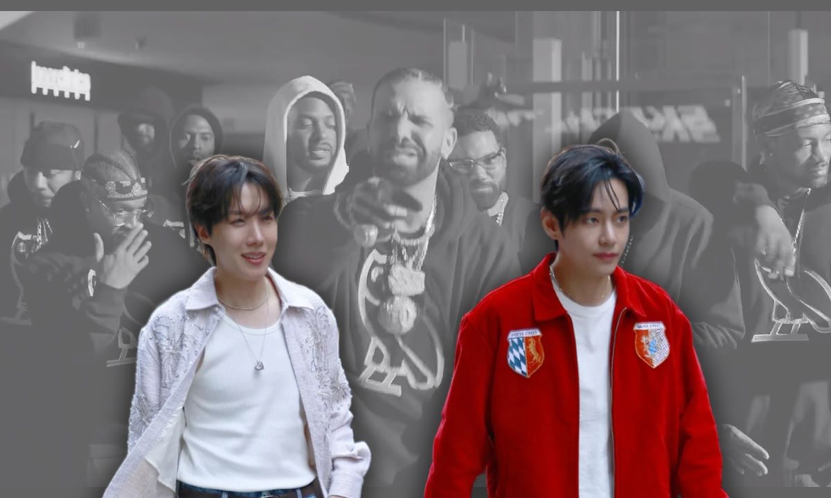 V And J-Hope’s Reaction To Drake Mentioning BTS In New Song ‘Make Them Cry’ Is Everything. Video Inside!