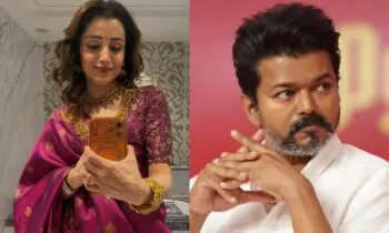 Birthday Girl Trisha Krishnan Visits Rumoured Beau Vijay’s Home Ahead Of Elections!