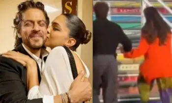 Shah Rukh Khan Helps Pregnant Deepika Padukone In UNSEEN Video From King Sets. Their Bond Is Too Cute!
