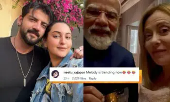 Sonakshi Sinha, Zaheer Iqbal Recreate PM Modi’s Viral “Melody” Trend, And The Internet Is Loving It