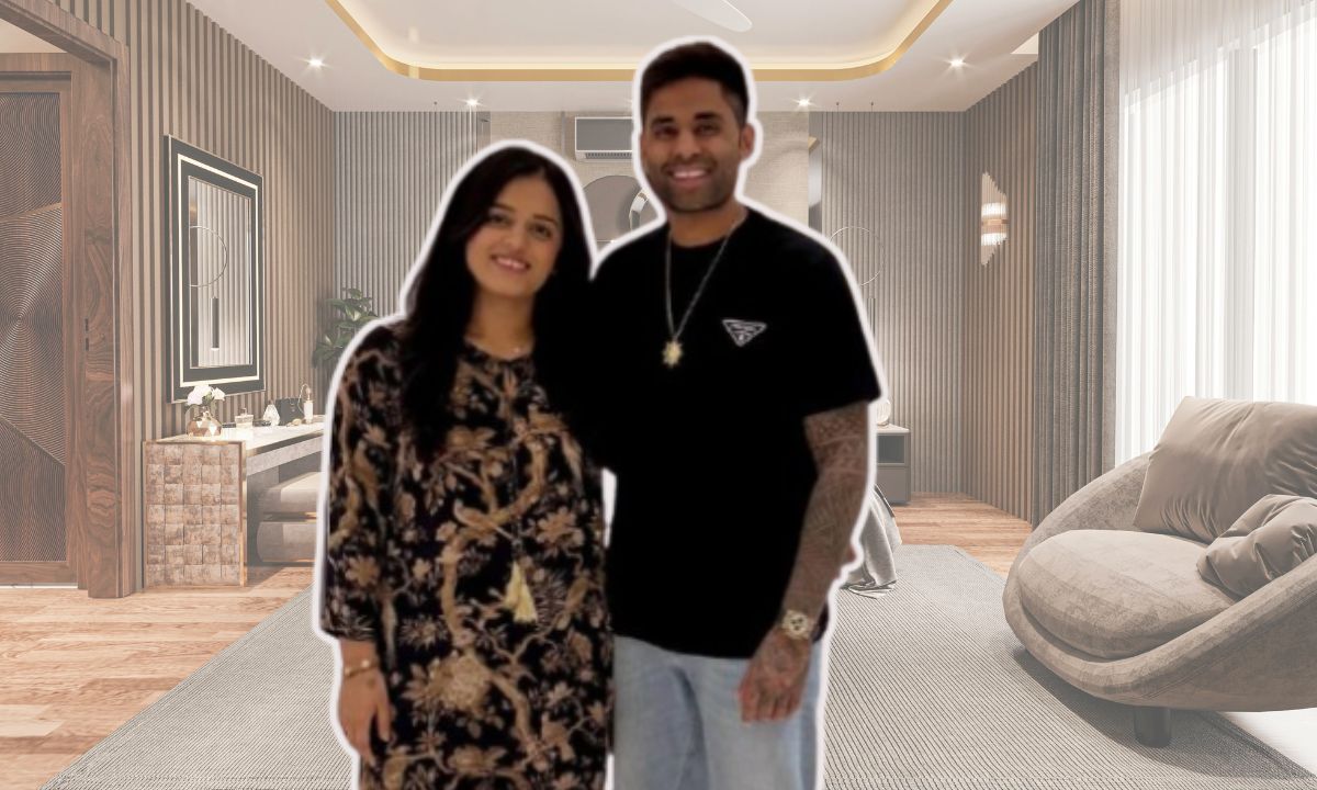 Inside Suryakumar Yadav, Devisha Shetty’s Mumbai Home Which Has A Gym Balcony. So Cool!