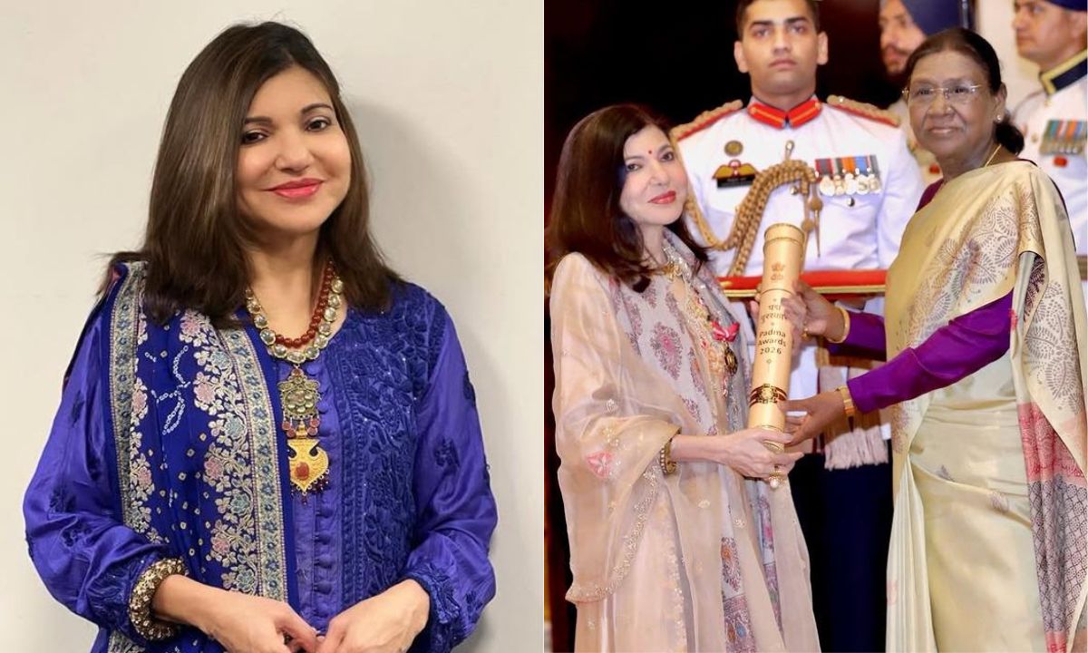 Alka Yagnik Addresses Public Concern For Her Health After Wheelchair Video From Padma Bhushan Ceremony Goes Viral!