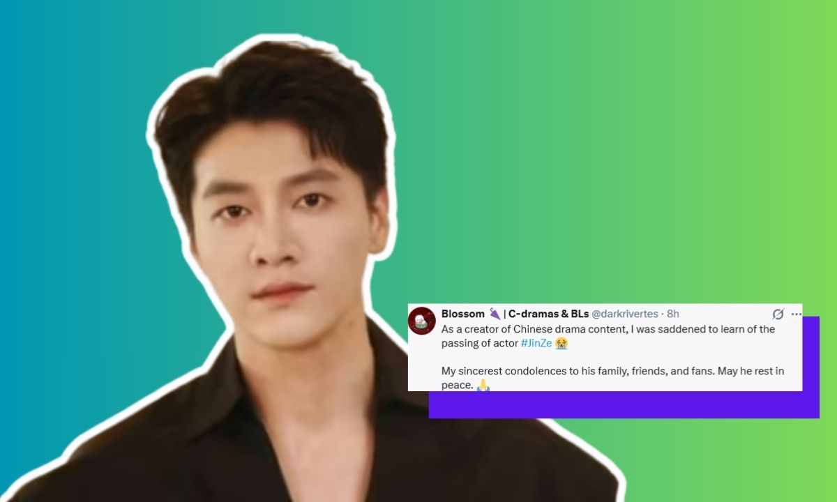 Chinese Actor Jin Ze Passes Away At 33, Fans Express Shock