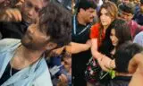 Crowd Mobs Shahid Kapoor, Kriti Sanon, Rashmika Mandanna During Cocktail 2 Event. Can We Respect Boundaries?
