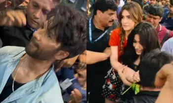 Crowd Mobs Shahid Kapoor, Kriti Sanon, Rashmika Mandanna During Cocktail 2 Event. Can We Respect Boundaries?