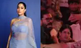Janhvi Kapoor Physically Looks Scared, Flinches After Fan Rushes To Meet Ram Charan During Event. So Scary!