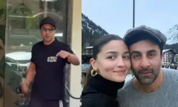 Ranbir Kapoor Turns Cheerleader For Alia Bhatt Ahead Of Alpha’s Release, Dons THIS Cool T-Shirt!