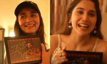 Alia Bhatt, Sharvari Have Cute Reactions To Samay Raina’s Autograph. See Video Here!