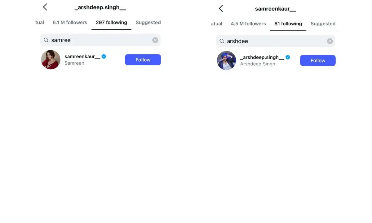 did-arshdeep-singh-samreen-kaur-unfollow-netizens-think-broke-up