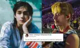 BTS V Takes Off His Jacket And Gives It To A Lucky Fan. How Cute!