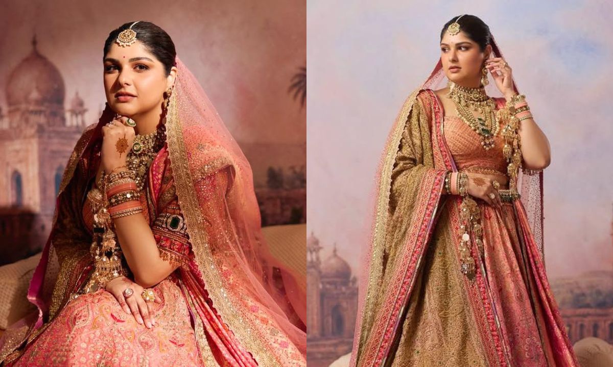 From Late Mother’s Dupatta To Maximalist Jewellery, A Break-Down Of Anshula Kapoor’s Bridal Look!