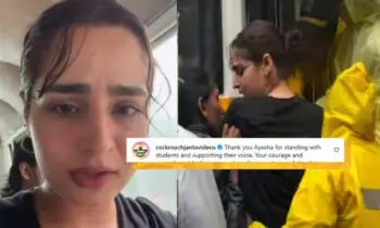CJP Applauds Ayesha Khan For Showing Support To Student Protesters Days After Her Detention CJP Applauds Ayesha Khan For Showing Support To Student Protesters Days After Her Detention