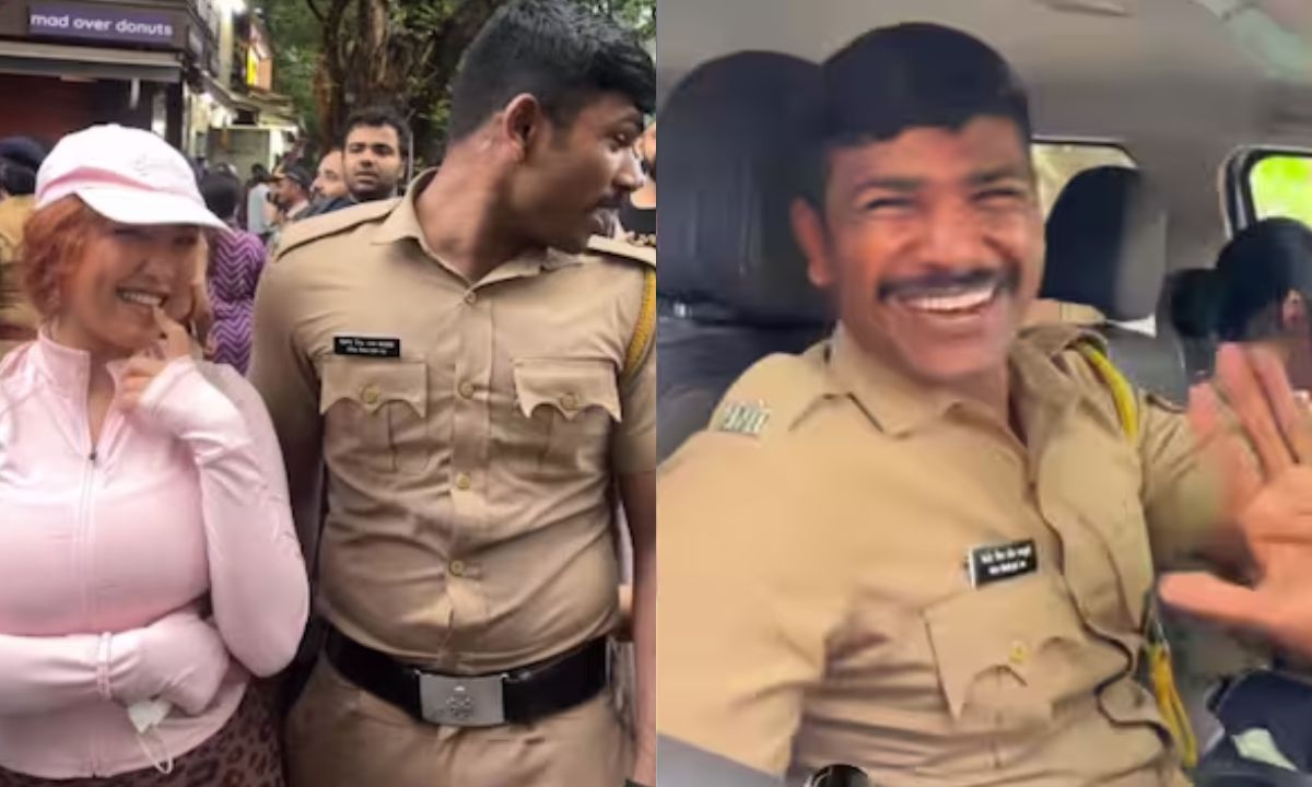 Who Is the Internet’s Favourite “Pookie” Cop? Know All About Constable Vinod Kalukhe Who Went Viral During CJP Protest!