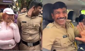 Who Is the Internet’s Favourite “Pookie” Cop? Know All About Constable Vinod Kalukhe Who Went Viral During CJP Protest!