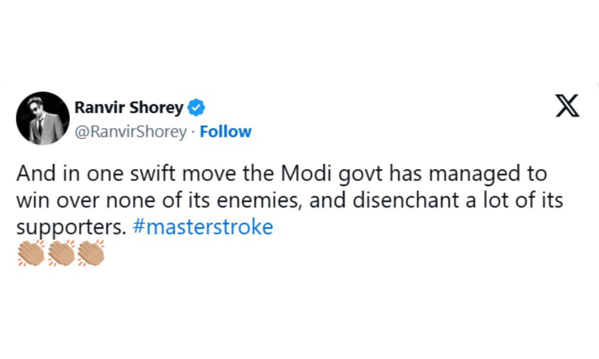 ranvir-shorey-tara-deshpande-more-disappointed-dharmendra-pradhan-resignation