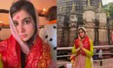 Days After Calling Herself An Atheist Uorfi Javed Visits Kamakhya Temple; Sparks Debate