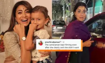 Internet Debates Paparazzi Culture After Shriya Saran’s 5-Year-Old Daughter Hides Behind Her. Be Better! Internet Debates Paparazzi Culture After Shriya Saran’s 5-Year-Old Daughter Hides Behind Her. Be Better!