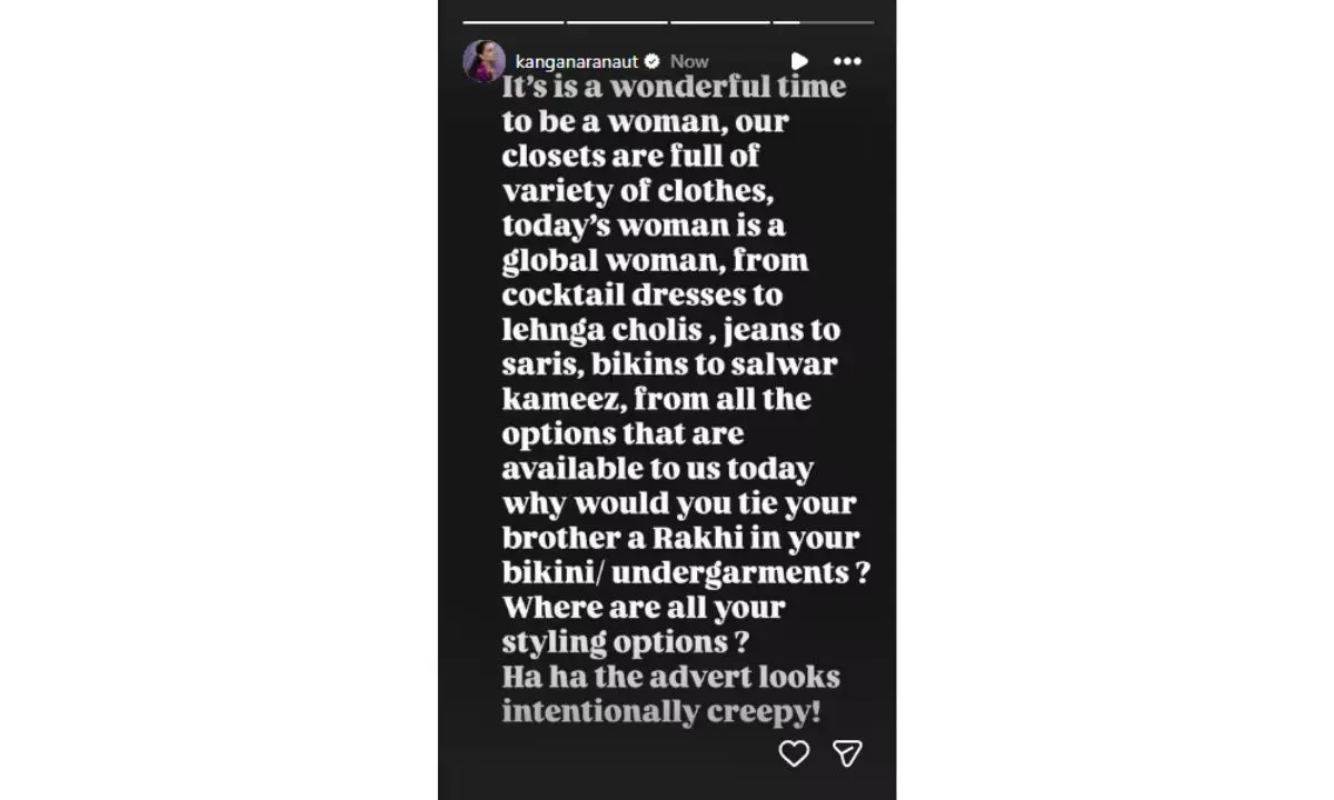 kangana-ranaut-kriti-sanon-raksha-bandhan-ad-was-intentionally-creepy