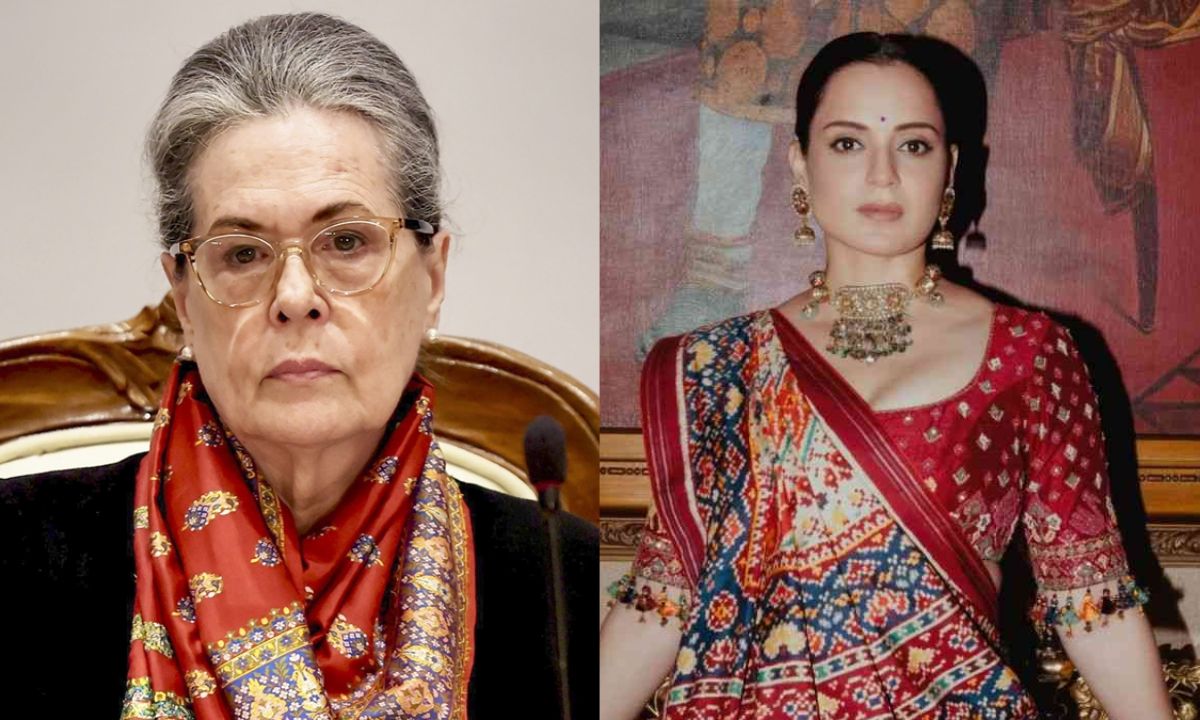 Kangana Ranaut Takes A Dig At Sonia Gandhi With THIS Meme Amid Vande Mataram Row. Drama Alert