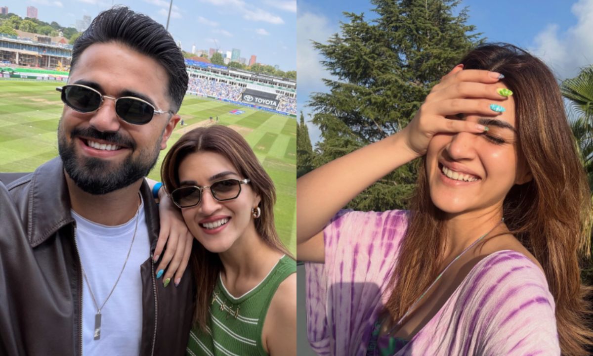 Kriti Sanon Poses With Loved Ones Ft. Kabir Bahia Amid Raksha Bandhan Ad Row. Beautiful!