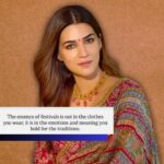 Kriti Sanon Reacts Firmly To Backlash Over Rakshabandhan Ad Outfit, Says “When Will We Stop Telling Women What To Wear”