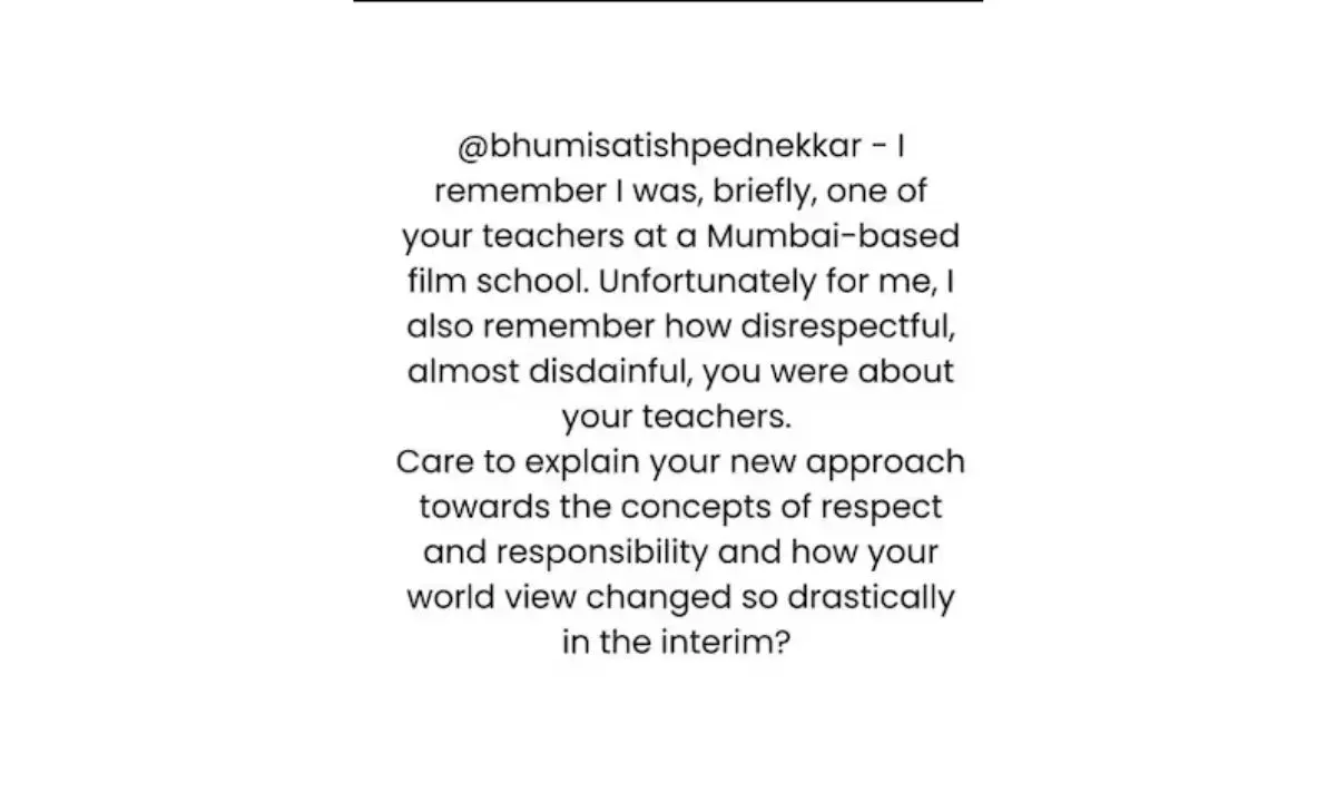 bhumi-pednekar-former-teacher-recalls-alleged-disrespectful-behiaviour-in-past