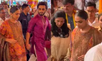 Deepika Padukone, Ranveer Singh Visit Siddhivinayak Ahead Of Baby No 2. So Cute!