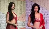 Disha Patani Trolled For Wearing Low Neckline Blouse At Ambani’s Ganesh Chaturthi. We Are So Done!
