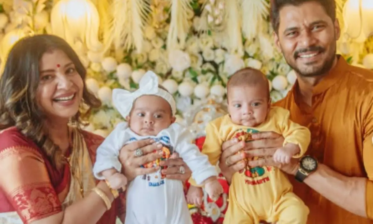 Sambhavna Seth Reveals Faces Of Her Adorable Kids On Occasion Of Ganesh Chaturthi!