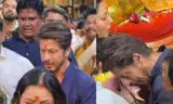 Internet Is Pissed With SRK Not Wiping Face With Manager Pooja Dadlani’s Dupatta. Guys, Get A Life!