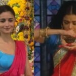 Fans Draw Parallels Between Alia Bhatt’s Durga Puja Look And Devdas’ Paro. Hard Agree!