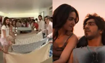 Aneet Padda Attends Alanna Panday’s Baby Shower With Rumoured BF Ahaan Panday. Alleged Romance Seems To Be Blooming!