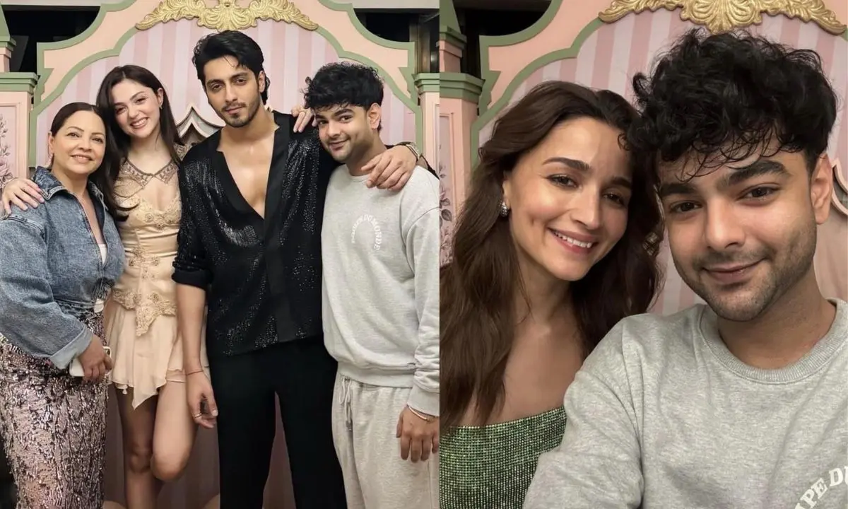 Aneet Padda Turns 24 With Ahaan Panday By Her Side; Alia Bhatt Joins Too. So Cute!