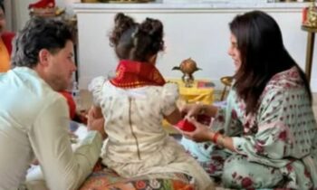 Priyanka Chopra Wishes Fans On Dussehra With Adorable Family Pics Ft Malti Marie! Priyanka Chopra Wishes Fans On Dussehra With Adorable Family Pics Ft Malti Marie!