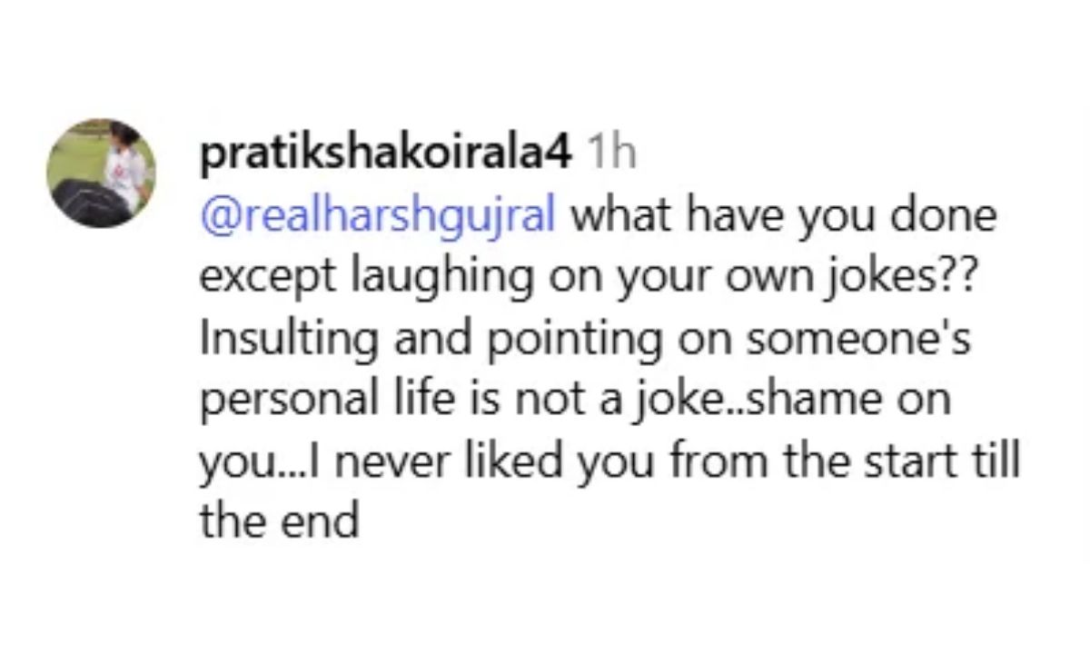 harsh-gujral-faces-netizens-wrath-joking-gaurav-khanna-akanksha-chamola-divorce