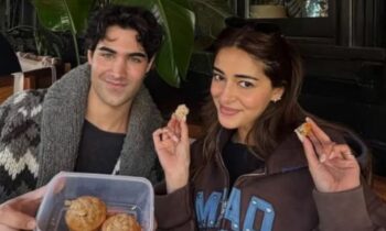 Ananya Panday Enjoys Holiday With Aarav Bhatia; Shares Rare Glimpse With Akshay Kumar’s Son